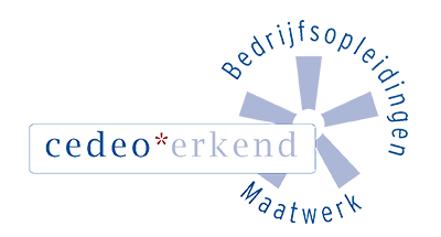 Logo CEDEO erkend bedrijfsopleidingen Maatwerk